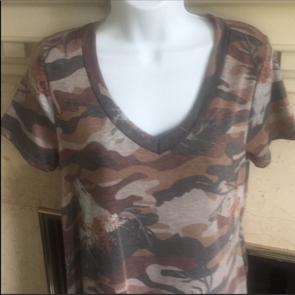 Last Two Small Camo Swing Dress with Pockets - Picture 5 of 6